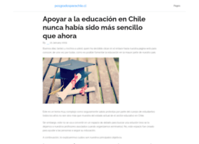 posgradosparachile.cl