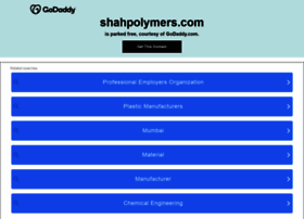 shahpolymers.com