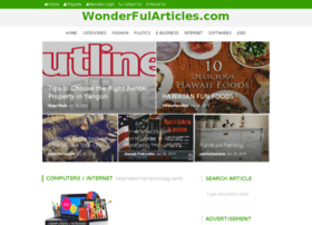 wonderfularticles.com